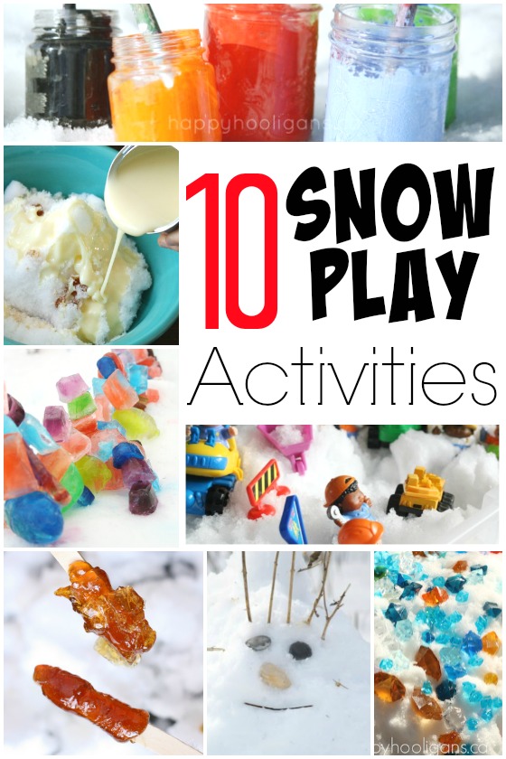 10 Fun and Creative Snow Activities for the Back Yard - Happy Hooligans