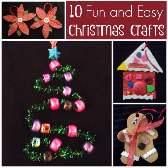 10 fun and easy Christmas Crafts