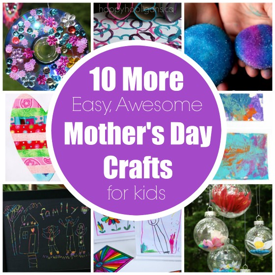 10 moe easy mother's day crafts for kids