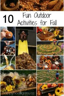 10 fall activities for kids to do outside