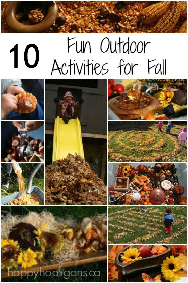 10 fall activities for kids to do outside