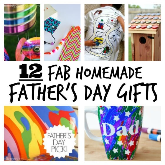 12 Fab Homemade Father's Day Gifts - Happy Hooligans