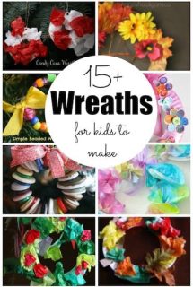 15+ wreaths for toddlers and preschoolers to make