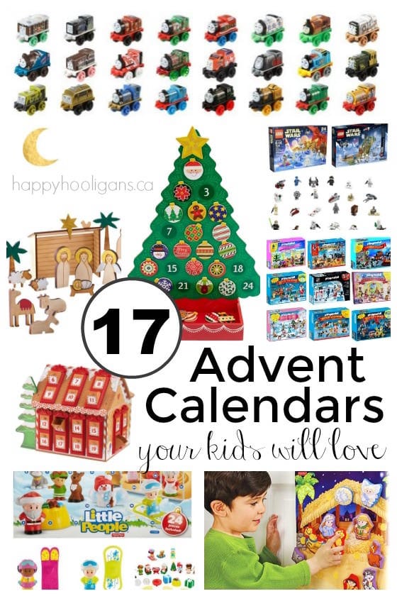 17+ Awesome Advent Calendars your kids will love - Happy Hooligans 