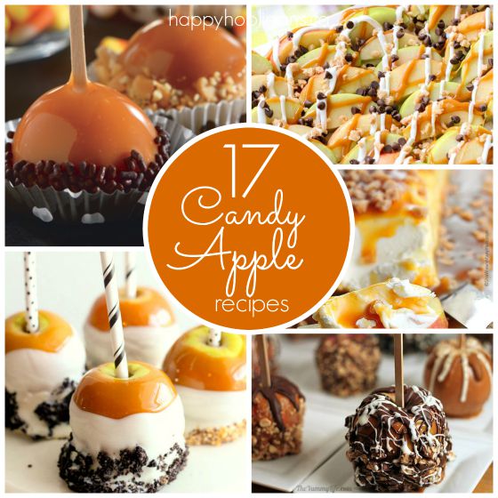 17 creative recipes for candy apples