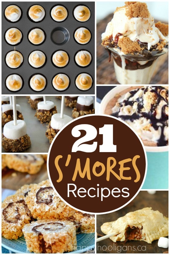 21 S'mores Recipes - Happy Hooligans 