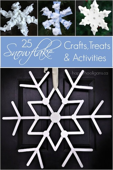 25 Snowflakes to make