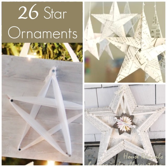 classy star ornaments