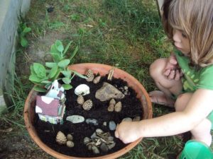 make a fairy garden!