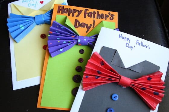 Father's Day Bow Tie Cards