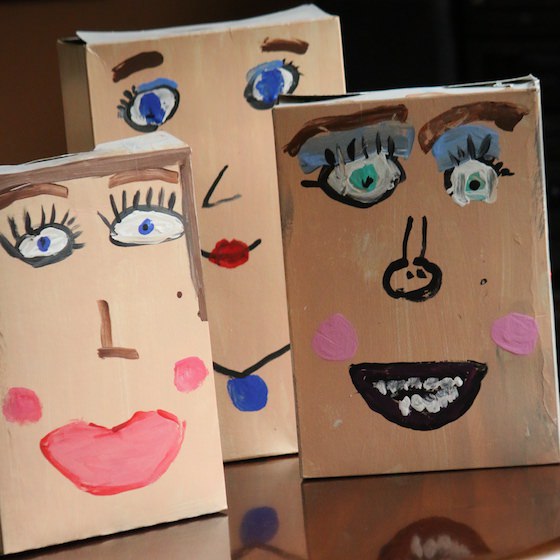 3 ceral box self portraits