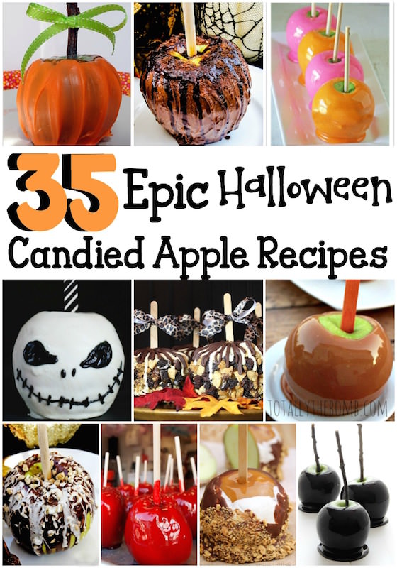 35 ways to make candy apples