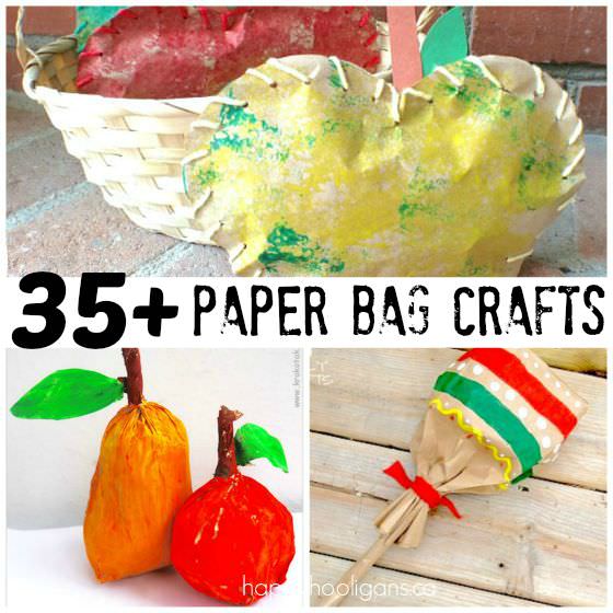 35+Paper Bag Crafts for Kids copy