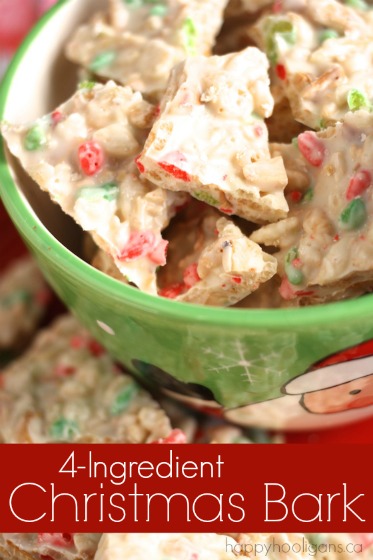 4-ingredient Christmas Bark