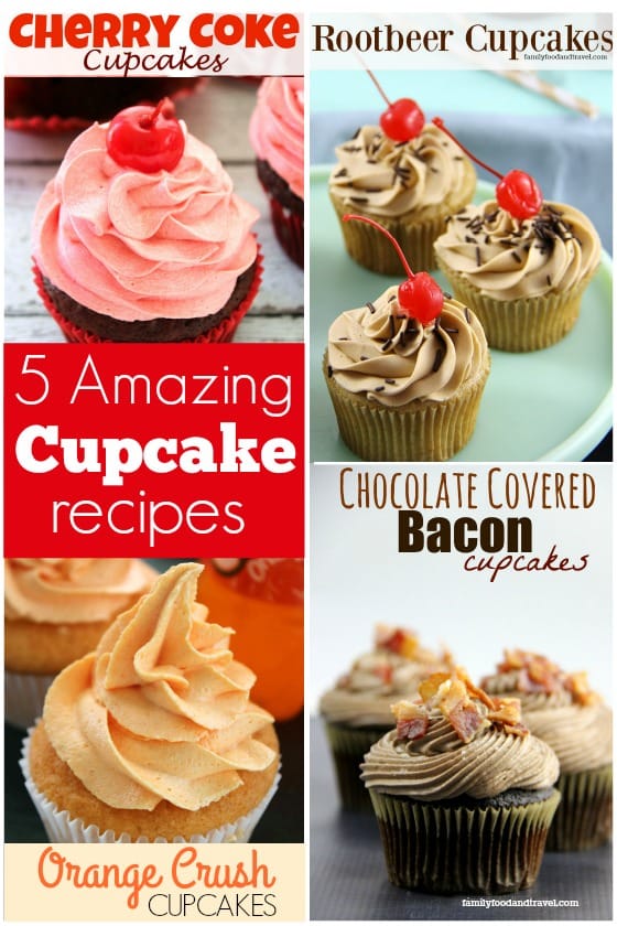 5 Amazing Cupcake Recipes made with Unusual Ingredients