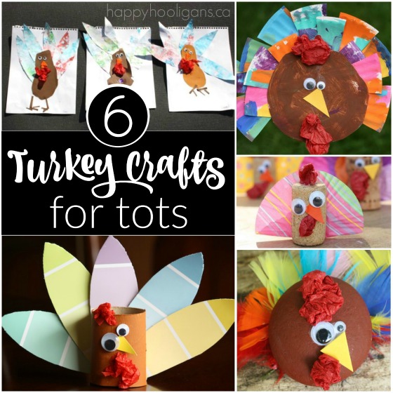 6 Thanksgiving crafts for toddlers and preschoolers