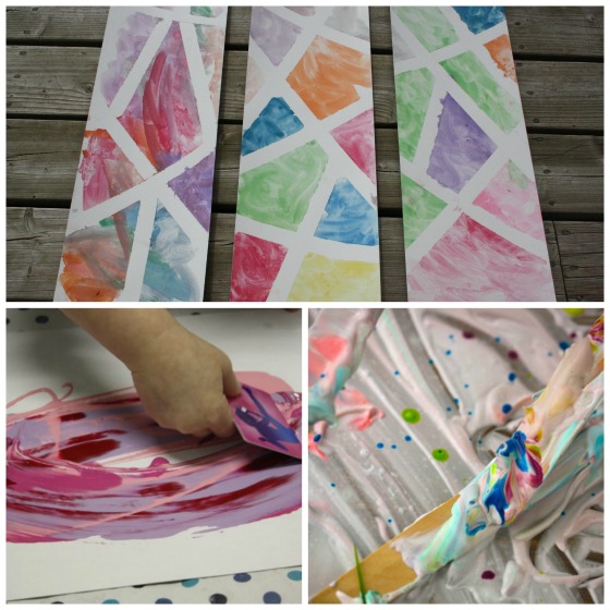 Art processes for preschoolers and toddlers