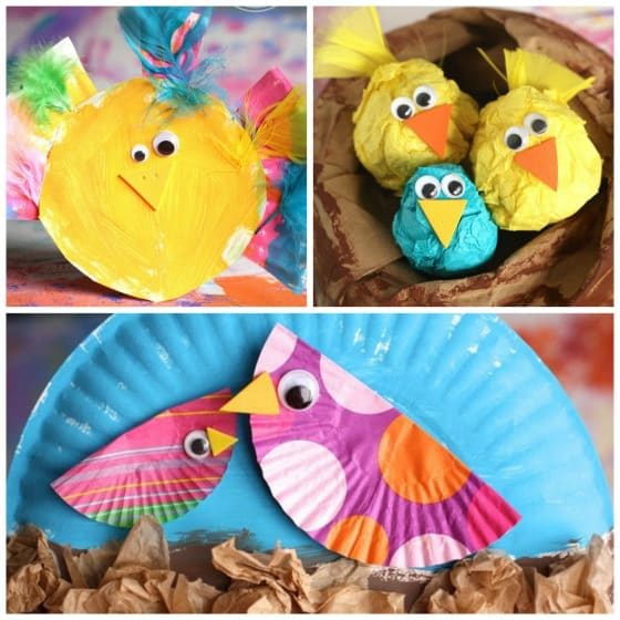 Baby Bird Crafts for Kids to Make