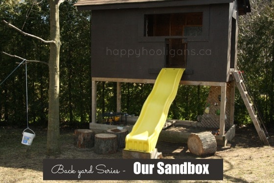 Great Sandbox Ideas - tips and tricks for a backyard play space - Happy Hooligans 