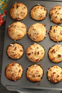 banana mayonnaise muffins feature image