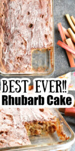 Best Rhubarb Cake Recipe