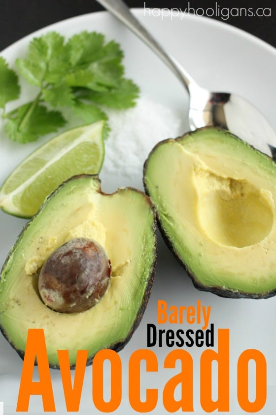 best way to eat plain avocado