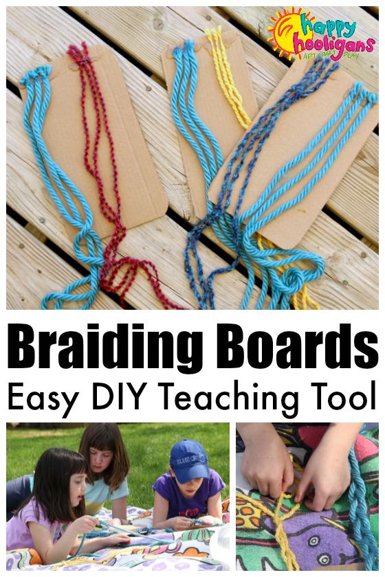 Braiding Boards - DIY Teaching Tool