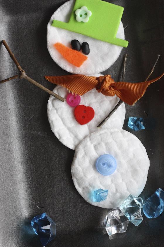 Build a snowman activity for preschool