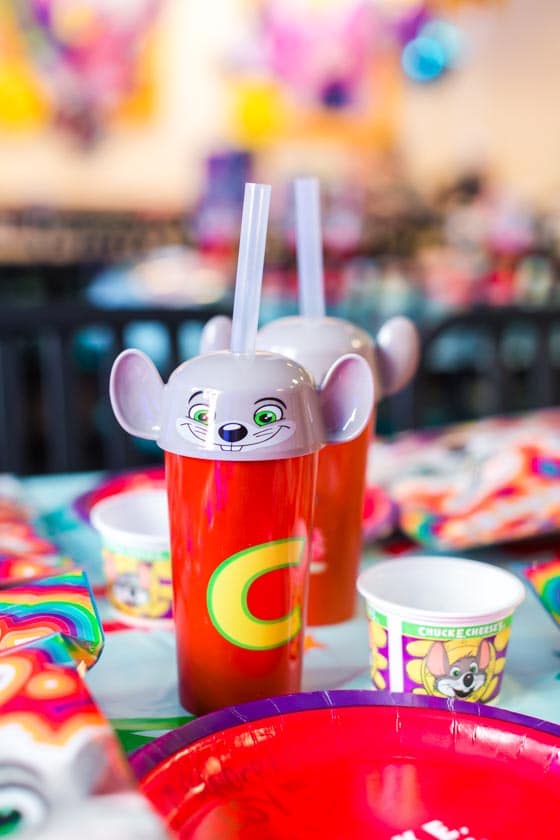 Chuck E. Cheese Cups