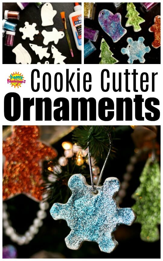 Clay Dough Cookie Cutter Ornament Kids Christmas