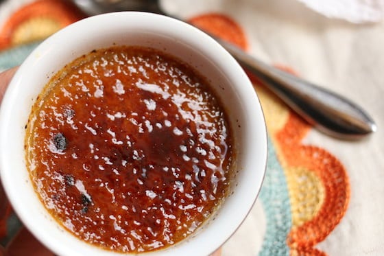 Pumpkin Creme Brûlée Close-up