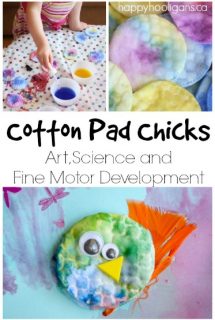 Cotton Pad Chick craft - Happy Hooligans