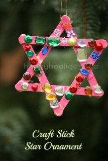 craft stick star ornament cover photo