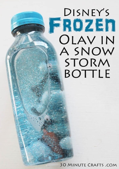 Disneys-Frozen-Olav-in-a-snow-storm-bottle