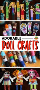 Homemade Doll Crafts for Kids - Long Pin