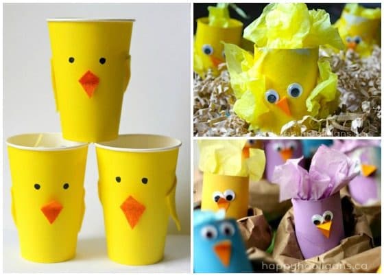 Easter Chick Crafts