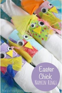 Easter Chick Napkin Rings