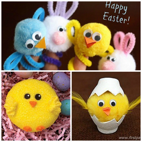 Easter Chicks for Kids to Make