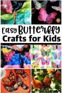 10+ Easy Butterfly Crafts for Kids