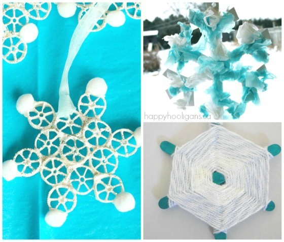 easy snowflake crafts