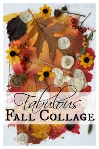 Fabulous Fall Collage for Toddlers and Preschoolers