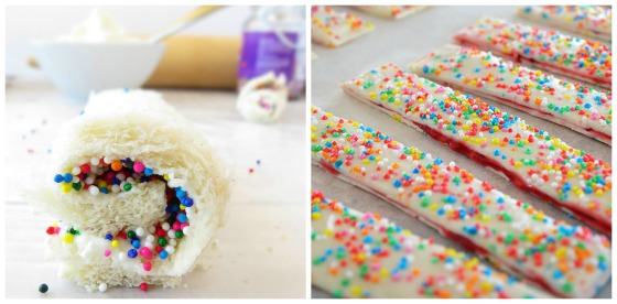 fairy bread and fairy sprinkle sticks