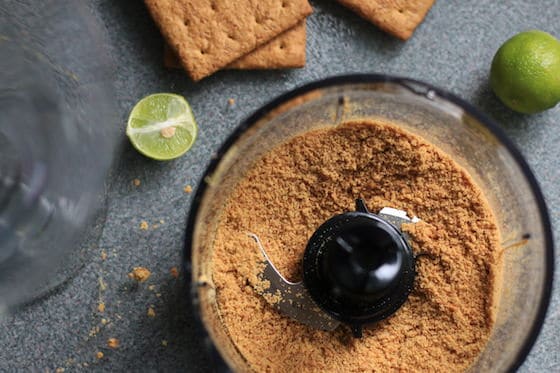 Graham Cracker Crumbs in Blender