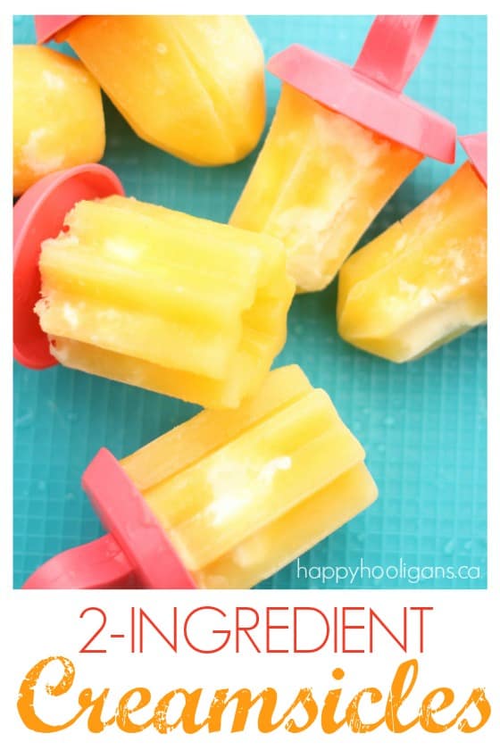 healthy homemade creamsicles