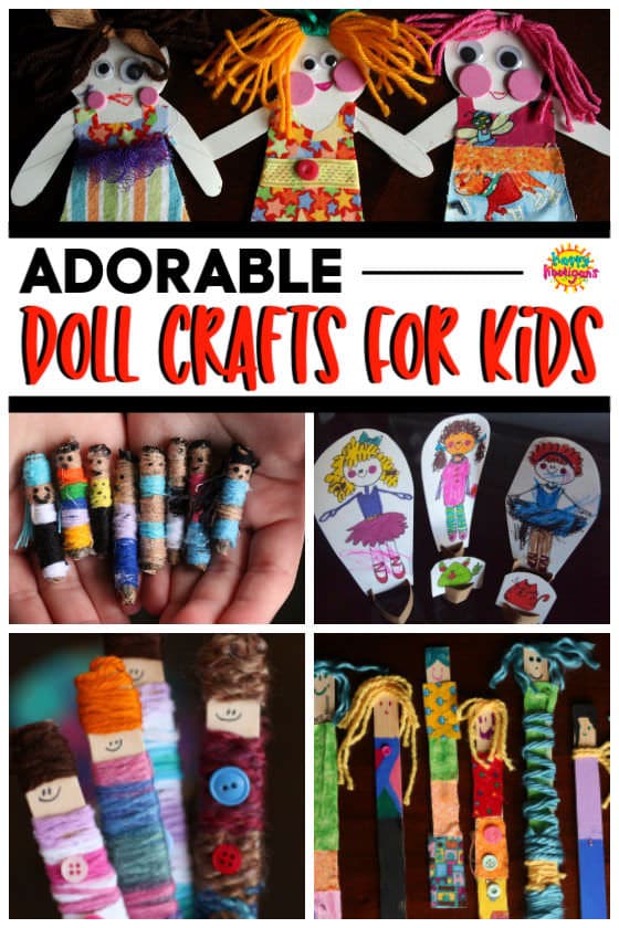 Homemade Doll Crafts for Kids 