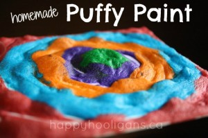 Homemade Microwave Puffy Paint