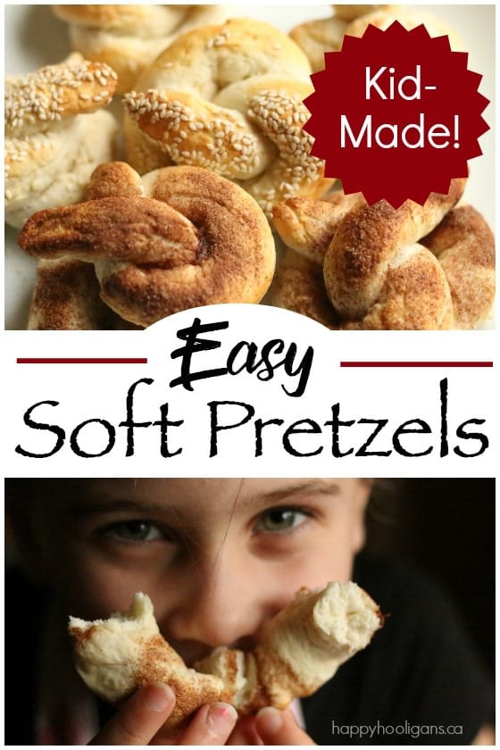 Easy Homemade Soft Pretzels Recipe - Happy Hooligans