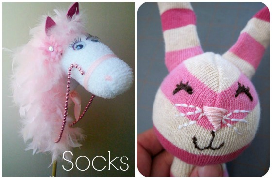 homemade toys to make with socks