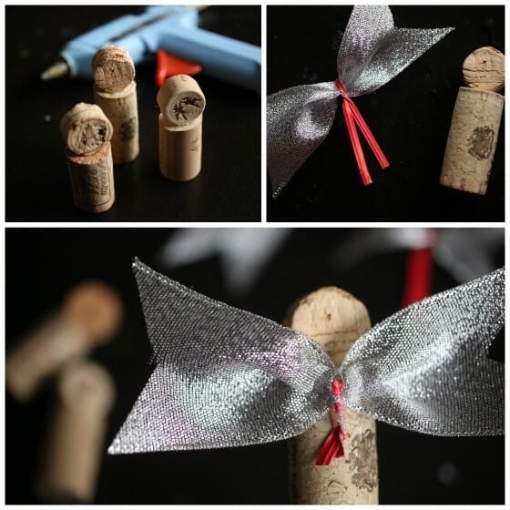 how to make cork angel