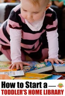 How to Start a Toddler's Home Library Collection